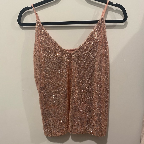 Fifteen Twenty Sequin Top - Picture 1 of 3